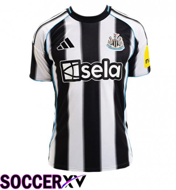 Soccer Jersey Newcastle United Home White Black 2025/2026