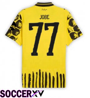 Soccer Jersey Dortmund BVB Club World Cup (Jobe 77) Home Yellow Black 2025/2026