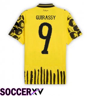 Soccer Jersey Dortmund BVB Club World Cup (Guirassy 9) Home Yellow Black 2025/2026