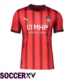 Soccer Jersey FC Heidenheim Home Red 2025/2026