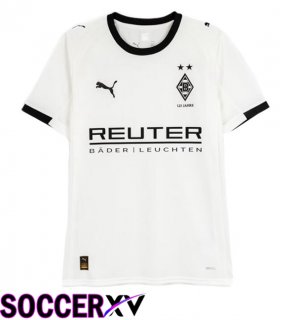 Soccer Jersey Monchengladbach Home White 2025/2026