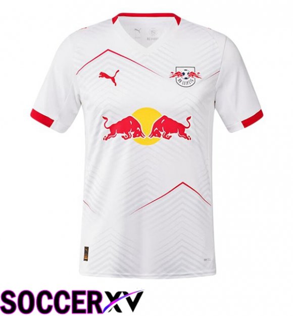 Soccer Jersey RB Leipzig Home White 2025/2026