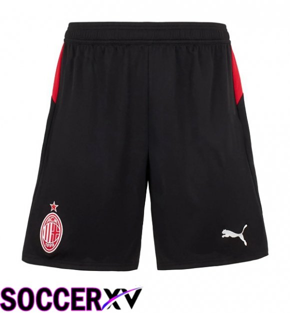 Soccer Shorts AC Milan Home Black 2025/2026