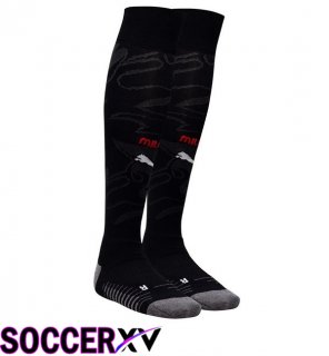 Soccer Socks AC Milan Home Black 2025/2026