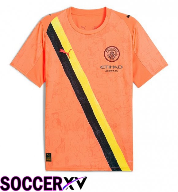 Soccer Jersey Manchester City Club World Cup Goalkeeper Orange 2025/2026