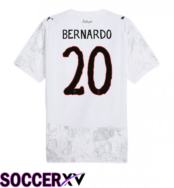 Soccer Jersey Manchester City Club World Cup (Bernardo Silva 20) Home White 2025/2026