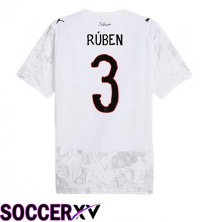 Soccer Jersey Manchester City Club World Cup (Ruben Dias 3) Home White 2025/2026