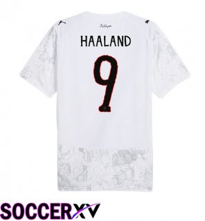 Soccer Jersey Manchester City Club World Cup (Erling Haaland 9) Home White 2025/2026