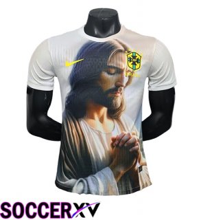 Soccer Jersey Brazil Special Edition White 2025/2026