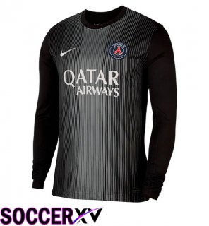 Soccer Jersey Paris PSG Goalkeeper Long sleeve Black 2025/2026