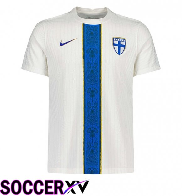 Soccer Jersey Finland Home White 2025/2026