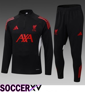 kit Training Tracksuit FC Liverpool Kids Black 2025/2026