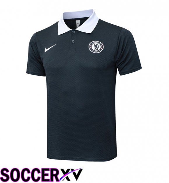 Soccer Polo FC Chelsea Grey 2025/2026