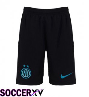 Soccer Shorts Inter Milan Home Blue Black 2025/2026