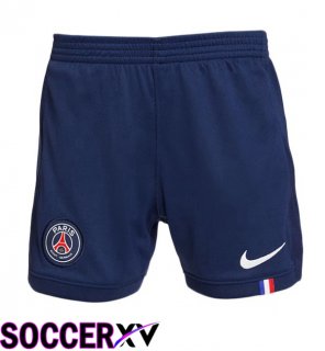 Soccer Shorts Paris PSG Home Blue Royal 2025/2026