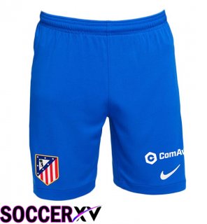 Soccer Shorts Atletico Madrid Home Blue 2025/2026