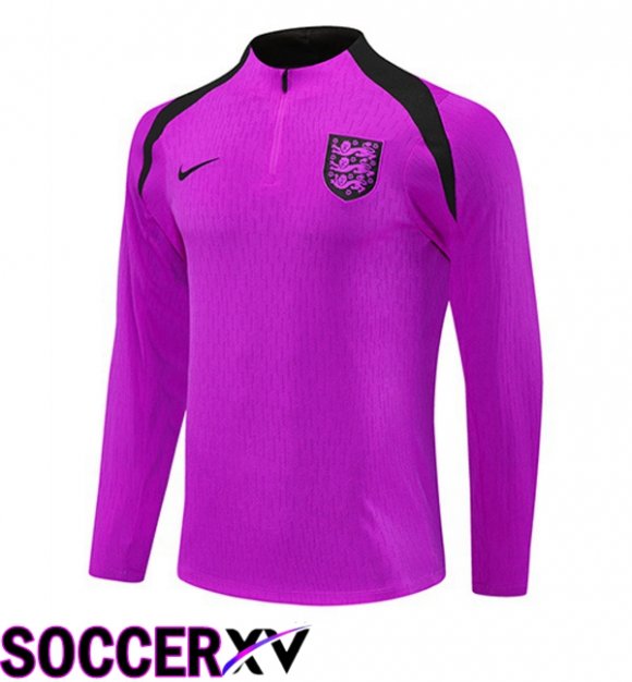 Training Sweatshirt England Purple 2025/2026