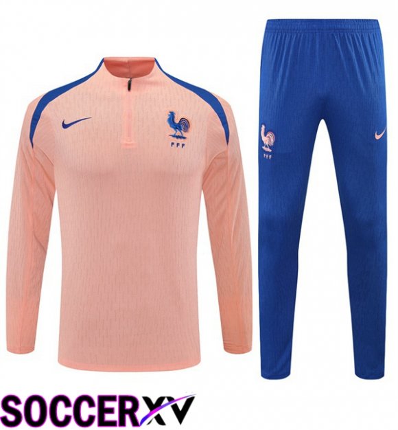 kit Training Tracksuit France Pink 2025/2026