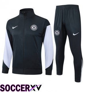 kit Training Tracksuit - Training Jacket FC Chelsea Grey 2025/2026