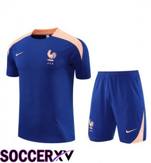 kit Training T Shirt France + Shorts 2025/2026