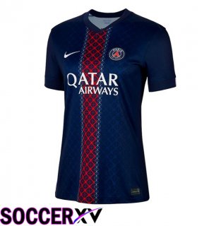 Soccer Jersey Paris PSG Women Home Blue Royal 2025/2026