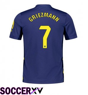 Soccer Jersey Atletico Madrid (GRIEZMANN 7) Away Blue Royal 2025/2026