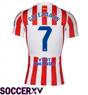 Soccer Jersey Atletico Madrid (GRIEZMANN 7) Home Red 2025/2026