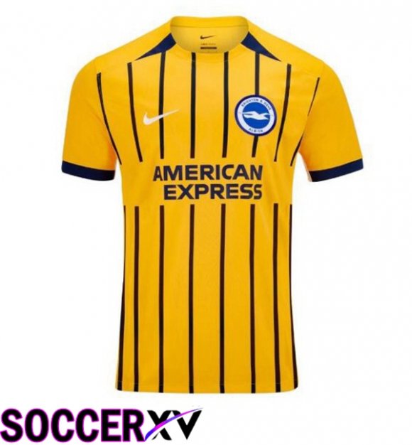 Soccer Jersey FC Brighton Third Yellow 2025/2026