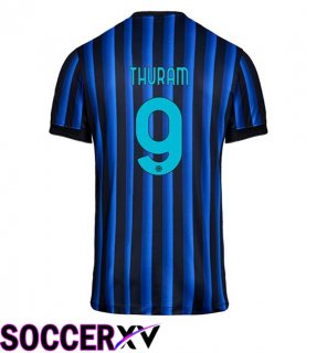 Soccer Jersey Inter Milan (THURAM 9) Home Blue Black 2025/2026