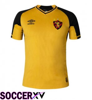 Soccer Jersey Sport Recife Away Yellow 2025/2026