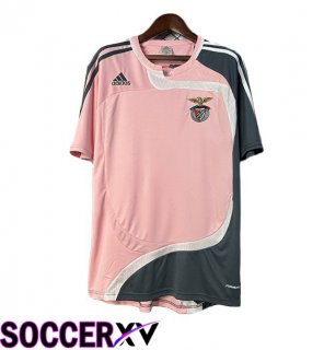 Soccer Jersey S.L Benfica Retro Away Pink 2007-2008