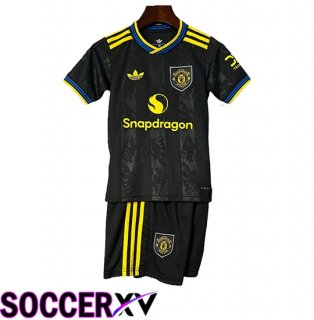 Manchester United Kids Third Soccer Jersey 2025 2026