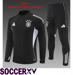 Germany Kids kit Training Tracksuit Black 2025/2026