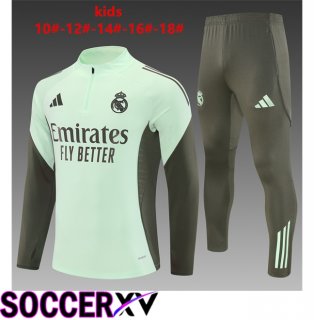 Arsenal Kids kit Training Tracksuit Green 2025/2026
