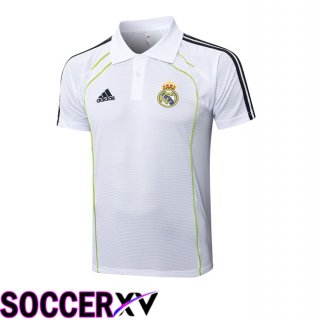 Real Madrid Soccer Polo White 2025/2026