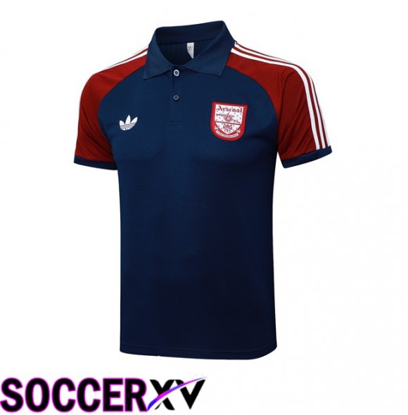Arsenal Soccer Polo Blue Royal 2025/2026