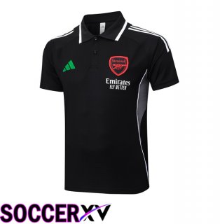 Arsenal Soccer Polo Black 2025/2026