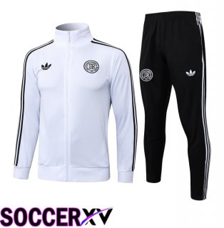 Germany kit Training Jacket Suit White 2025/2026