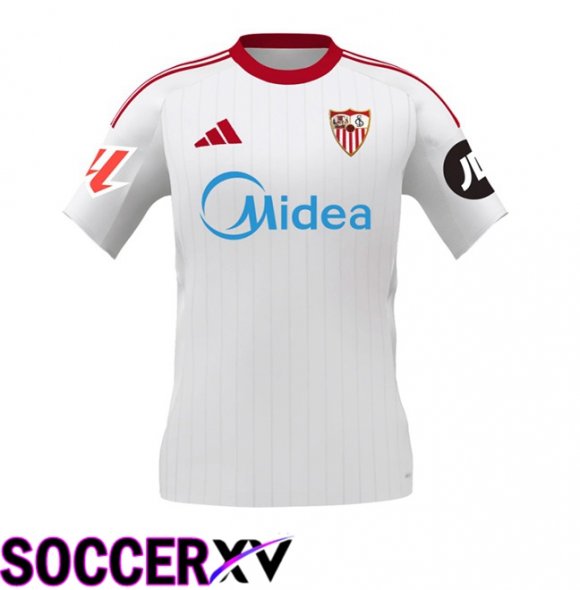 Sevilla FC Home Soccer Jersey White 2025/2026