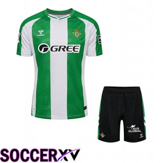 Real Betis Kids Home Soccer Jersey 2025 2026