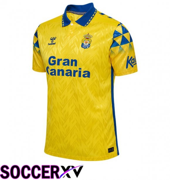 UD Las Palmas Home Soccer Jersey Yellow 2024/2025