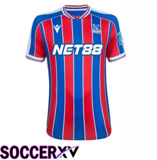 Crystal Palace Home Soccer Jersey Red Blue 2025/2026