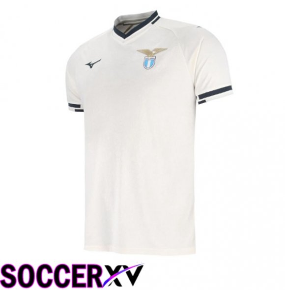 SS Lazio Away Soccer Jersey White 2025/2026