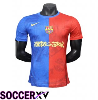 FC Barcelona Soccer Jersey Special Edition Red Blue 2025 2026
