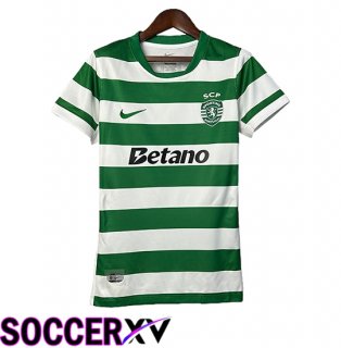Sporting Women Home Soccer Jersey 2025 2026