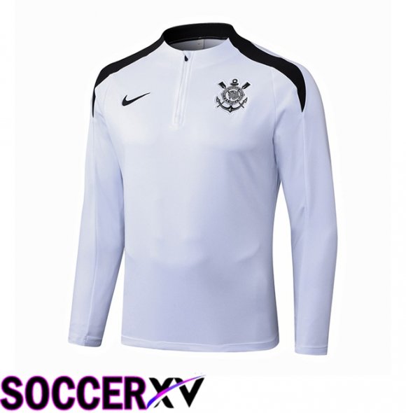 Corinthians Training Sweatshirt White 2025/2026
