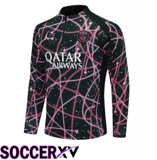 Jordan Paris PSG Training Sweatshirt Black Pink 2025/2026