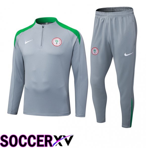 Nigeria kit Training Tracksuit Grey 2025/2026