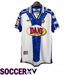 RCD Espanyol Retro Home Soccer Jersey 1999 2000
