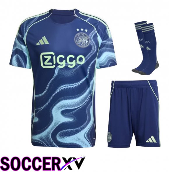 AFC Ajax Away kit Soccer Jersey (Shorts + Socks) 2025 2026